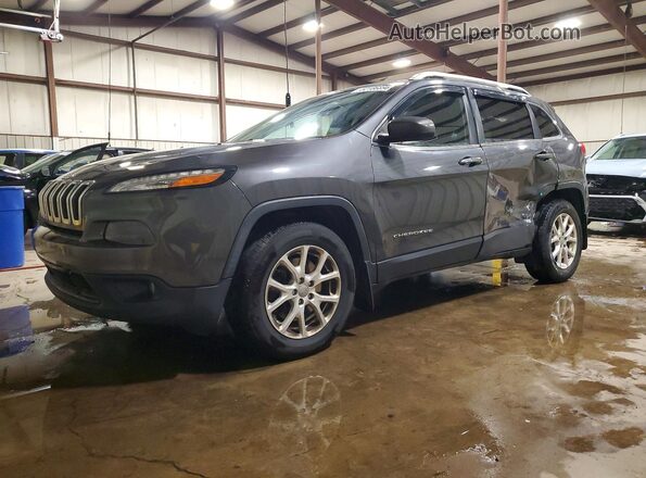1C4PJMCS8GW102928 2016 JEEP CHEROKEE Серый Передняя левая четверть