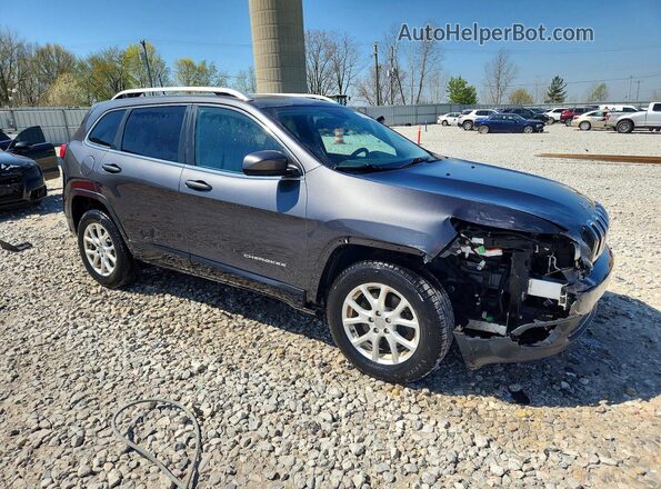 1C4PJMCS9GW253180 2016 JEEP CHEROKEE Серый Передняя правая четверть