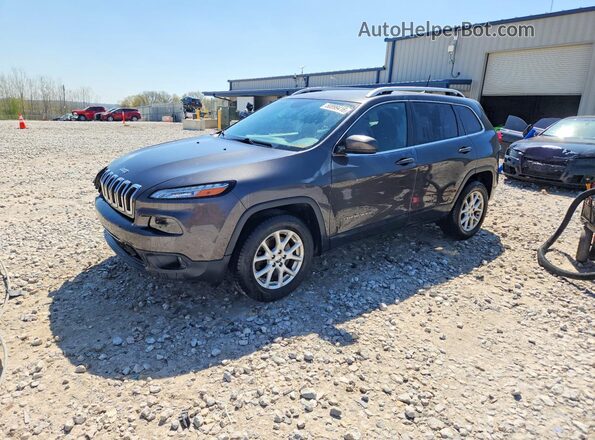 1C4PJMCS9GW253180 2016 JEEP CHEROKEE Серый Передняя левая четверть