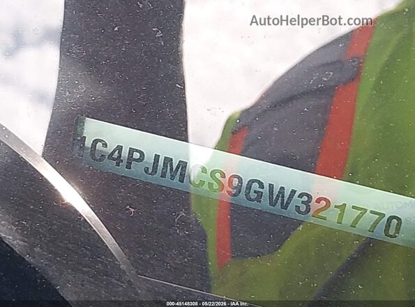 1C4PJMCS9GW321770 2016 JEEP CHEROKEE Серый 