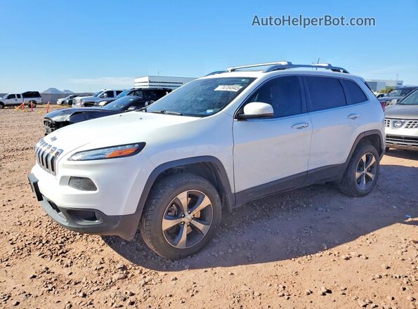1C4PJMCS9HW500439 2017 JEEP CHEROKEE White Առջևի ձախ երեք քառորդ տեսարան