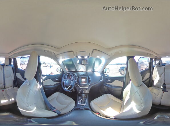 1C4PJMCS9HW500439 2017 JEEP CHEROKEE White Սալոնի 360 աստիճան տեսք
