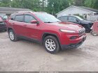 2017 Jeep Cherokee Latitude 4x4 Red vin: 1C4PJMCS9HW501333