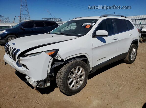 1C4PJMCS9HW513451 2017 JEEP CHEROKEE Белый Передняя левая четверть