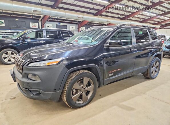 1C4PJMCS9HW545638 2017 JEEP CHEROKEE Black Przód lewy