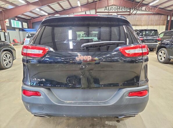 1C4PJMCS9HW545638 2017 JEEP CHEROKEE Black Widok z tyłu