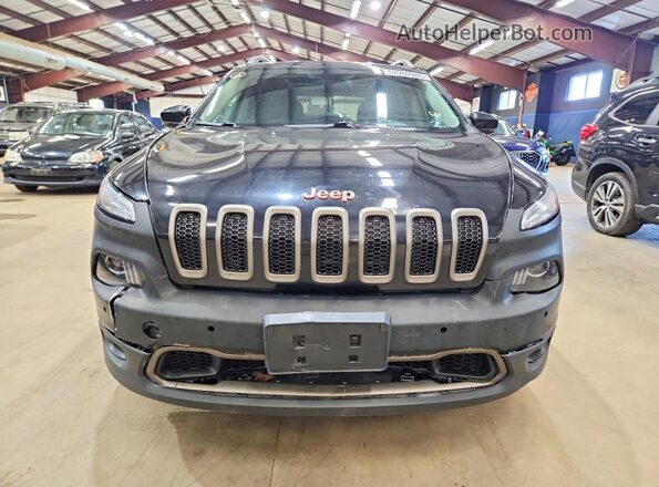 1C4PJMCS9HW545638 2017 JEEP CHEROKEE Black Widok z przodu