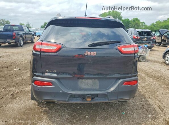 1C4PJMCSXHW578986 2017 JEEP CHEROKEE Black Rear view