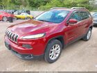 2017 Jeep Cherokee Latitude 4x4 Red vin: 1C4PJMCSXHW636188