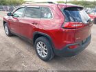 2017 Jeep Cherokee Latitude 4x4 Red vin: 1C4PJMCSXHW636188
