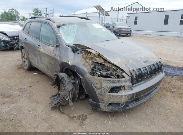 1C4PJMCX2JD501798 2018 JEEP CHEROKEE Серый Передняя правая четверть