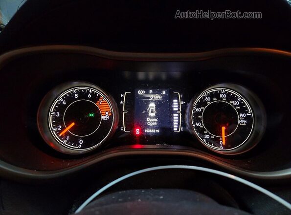 1C4PJMCX3JD546233 2018 JEEP CHEROKEE Серый Вид щитка приборов