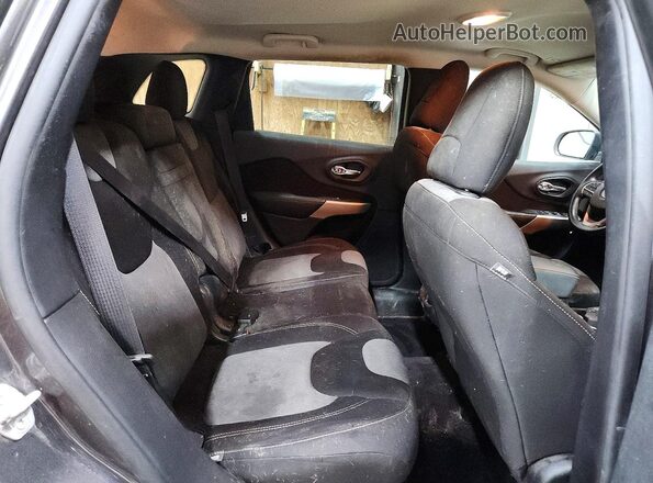 1C4PJMCX3JD546233 2018 JEEP CHEROKEE Серый Вид задней части салона