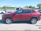 2019 Jeep Cherokee Latitude 4x4 Red vin: 1C4PJMCX8KD311537