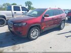 2019 Jeep Cherokee Latitude 4x4 Red vin: 1C4PJMCX8KD311537