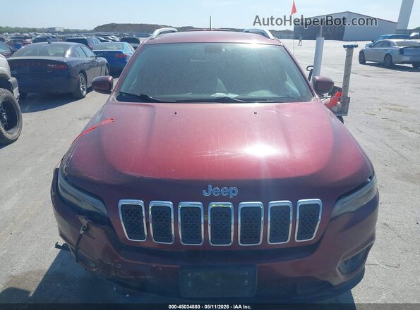 1C4PJMCX8KD311537 2019 JEEP CHEROKEE Red Widok zestawu wskaźników