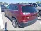 2019 Jeep Cherokee Latitude 4x4 Red vin: 1C4PJMCX8KD311537