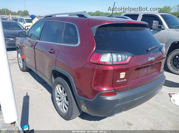 1C4PJMCX8KD311537 2019 JEEP CHEROKEE Red Tył lewy
