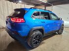 2022 Jeep Cherokee Latitude Синий vin: 1C4PJMCX8ND539042