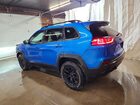 2022 Jeep Cherokee Latitude Синий vin: 1C4PJMCX8ND539042