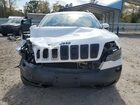 2019 Jeep Cherokee Latitude Белый vin: 1C4PJMCX9KD477758