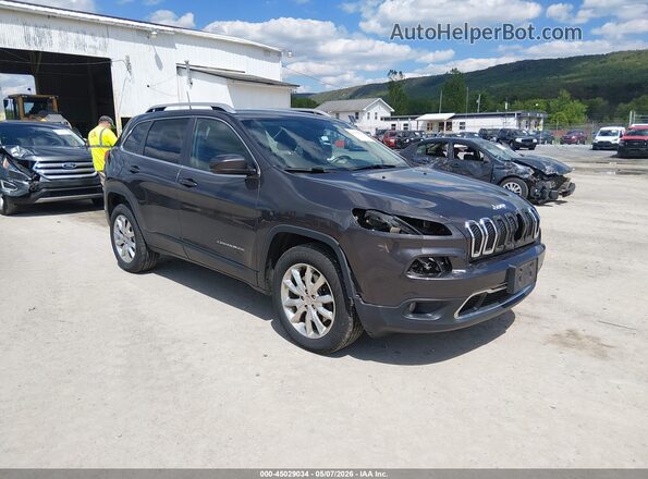 1C4PJMDB0GW250649 2016 JEEP CHEROKEE Gray Przód prawy