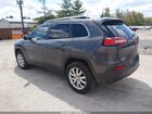 2016 Jeep Cherokee Limited Gray vin: 1C4PJMDB0GW250649
