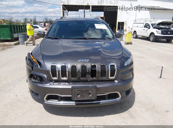 1C4PJMDB0GW250649 2016 JEEP CHEROKEE Gray Widok zestawu wskaźników