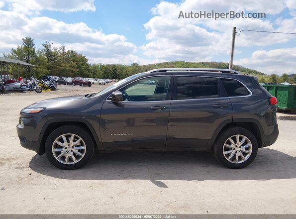 1C4PJMDB0GW250649 2016 JEEP CHEROKEE Gray Widok wnętrza 360 stopni