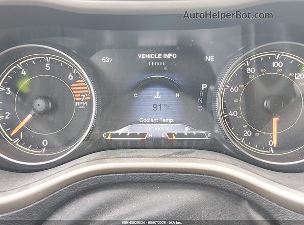 1C4PJMDB0GW250649 2016 JEEP CHEROKEE Gray Widok tylnych siedzeń