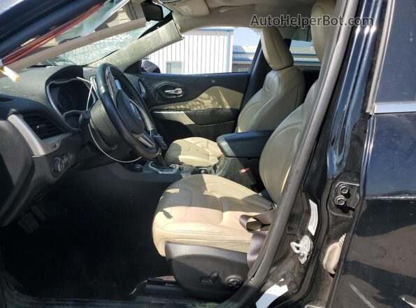 1C4PJMDB1JD526890 2018 JEEP CHEROKEE Black Vista interior delantera