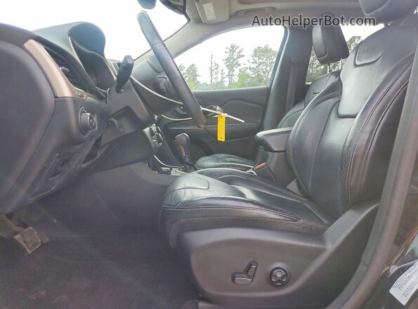1C4PJMDB2GW366645 2016 JEEP CHEROKEE Black Vista interior delantera