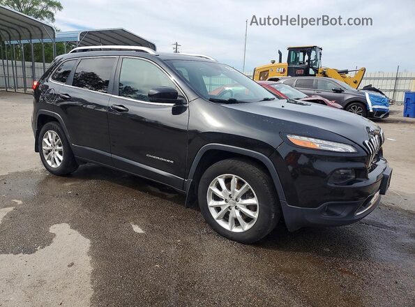 1C4PJMDB2GW366645 2016 JEEP CHEROKEE Black Delantero derecho