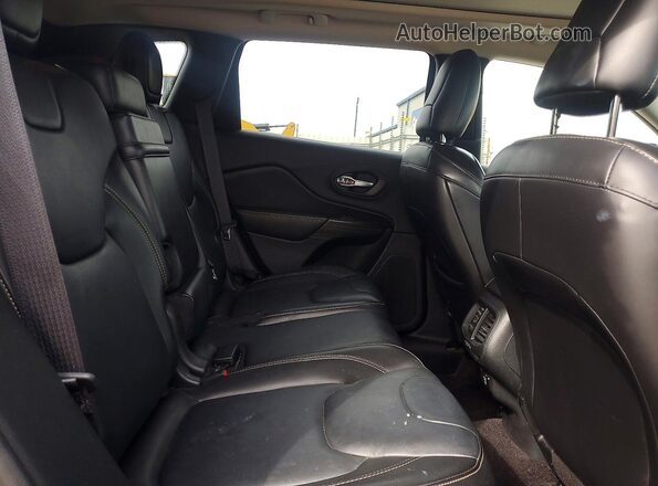 1C4PJMDB2GW366645 2016 JEEP CHEROKEE Black Vista de los asientos traseros
