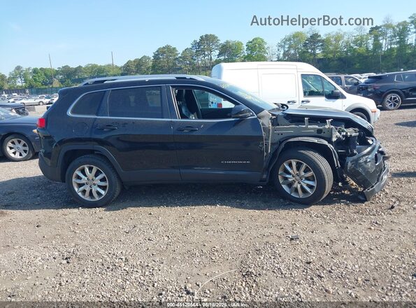 1C4PJMDB2HW520689 2017 JEEP CHEROKEE Черный Вид задней части салона