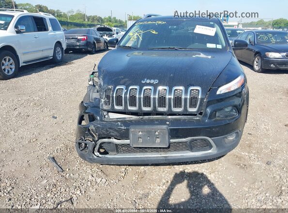 1C4PJMDB2HW520689 2017 JEEP CHEROKEE Черный Вид щитка приборов