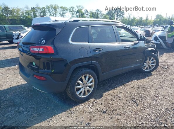 1C4PJMDB2HW520689 2017 JEEP CHEROKEE Черный Задняя правая четверть