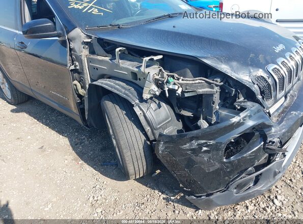 1C4PJMDB2HW520689 2017 JEEP CHEROKEE Черный Вид спереди