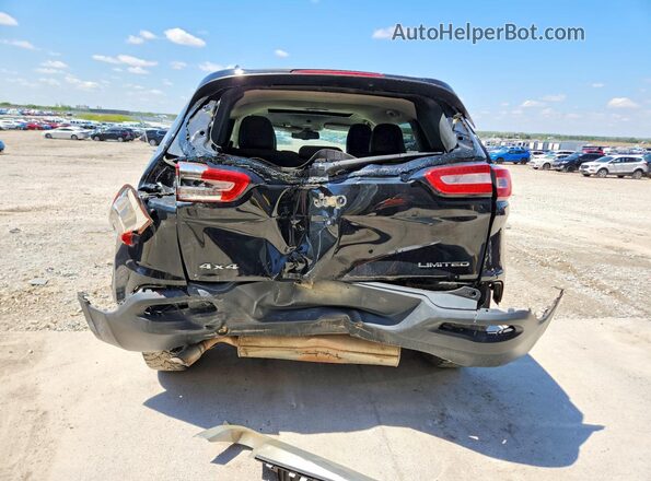 1C4PJMDB2HW584554 2017 JEEP CHEROKEE Черный Вид сзади