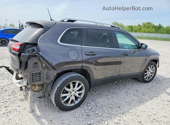 1C4PJMDB3JD562273 2018 JEEP CHEROKEE Серый Задняя правая четверть