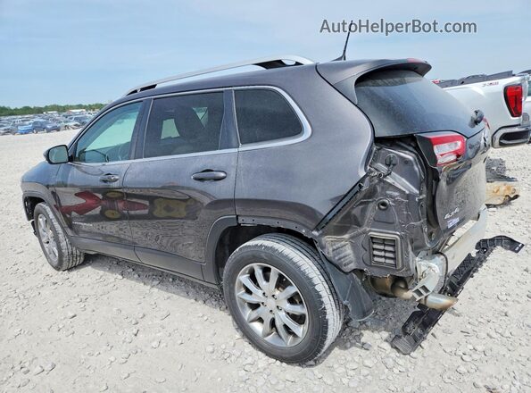 1C4PJMDB3JD562273 2018 JEEP CHEROKEE Серый Задняя левая четверть