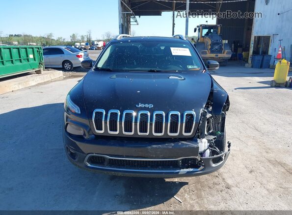 1C4PJMDB4GW162199 2016 JEEP CHEROKEE Черный Вид задней части салона