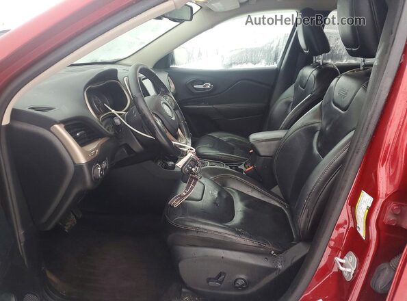 1C4PJMDB4GW235118 2016 JEEP CHEROKEE Красный Вид салона спереди