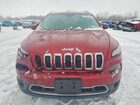 2016 Jeep Cherokee Limited Красный vin: 1C4PJMDB4GW235118