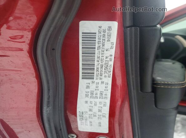 1C4PJMDB4GW235118 2016 JEEP CHEROKEE Красный Вид наклейки с VIN-кодом