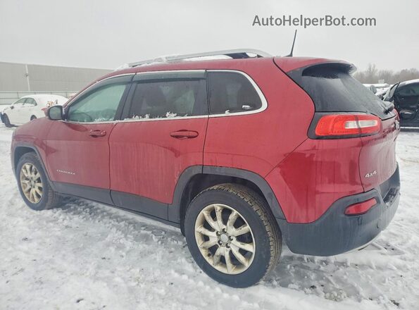 1C4PJMDB4GW235118 2016 JEEP CHEROKEE Красный Задняя левая четверть