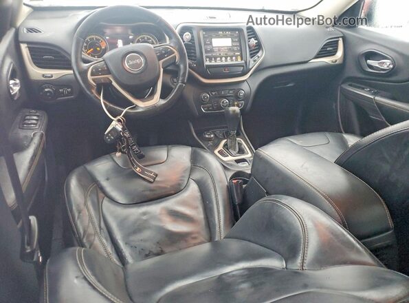 1C4PJMDB4GW235118 2016 JEEP CHEROKEE Красный Вид панели приборов