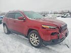 2016 Jeep Cherokee Limited Красный vin: 1C4PJMDB4GW235118