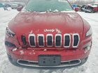 2016 Jeep Cherokee Limited Красный vin: 1C4PJMDB4GW235118