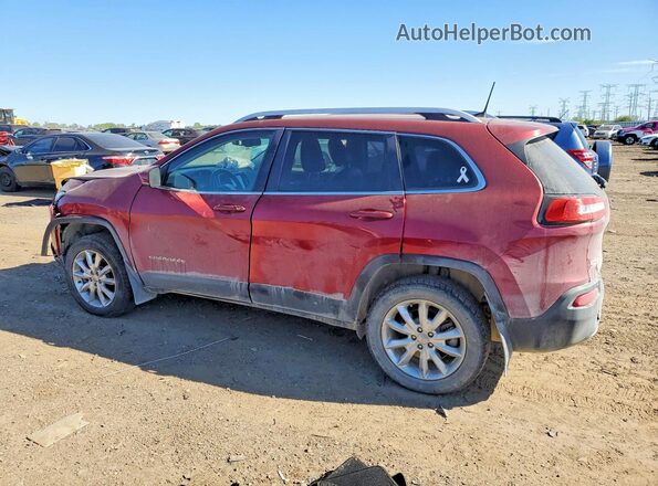 1C4PJMDB4GW326020 2016 JEEP CHEROKEE Red Tył lewy